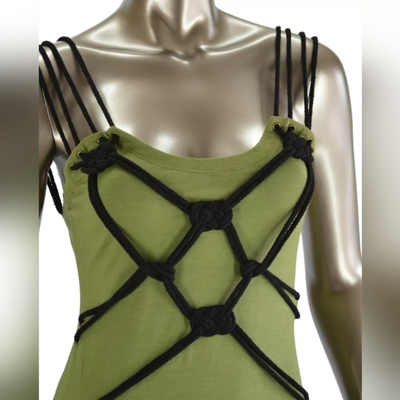 NWT  Stylestalker Olive Jackal Dress Sz6 - Picture 10 of 10